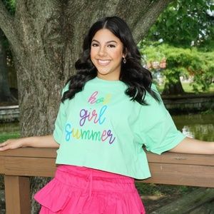Hot Girl Summer Patch Tee by Peach Love California